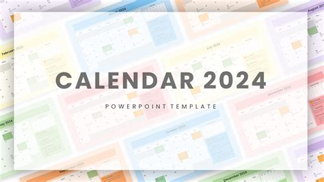 2024 PowerPoint Calendar Templates .